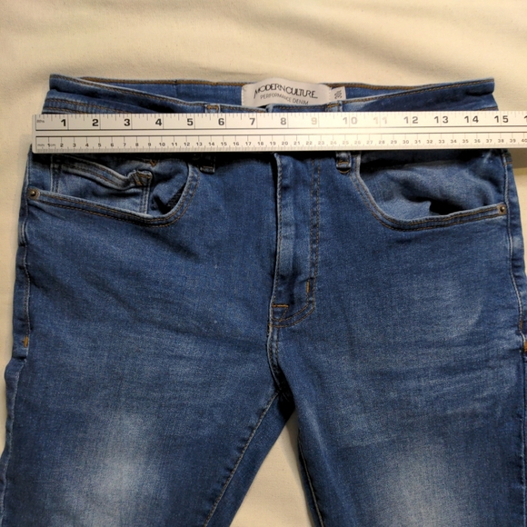 Modern Culture Performance Denim Women's Blue Jeans Size 29x30 - Picture 6 of 9